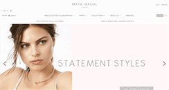 Desktop Screenshot of mayamagal.co.uk
